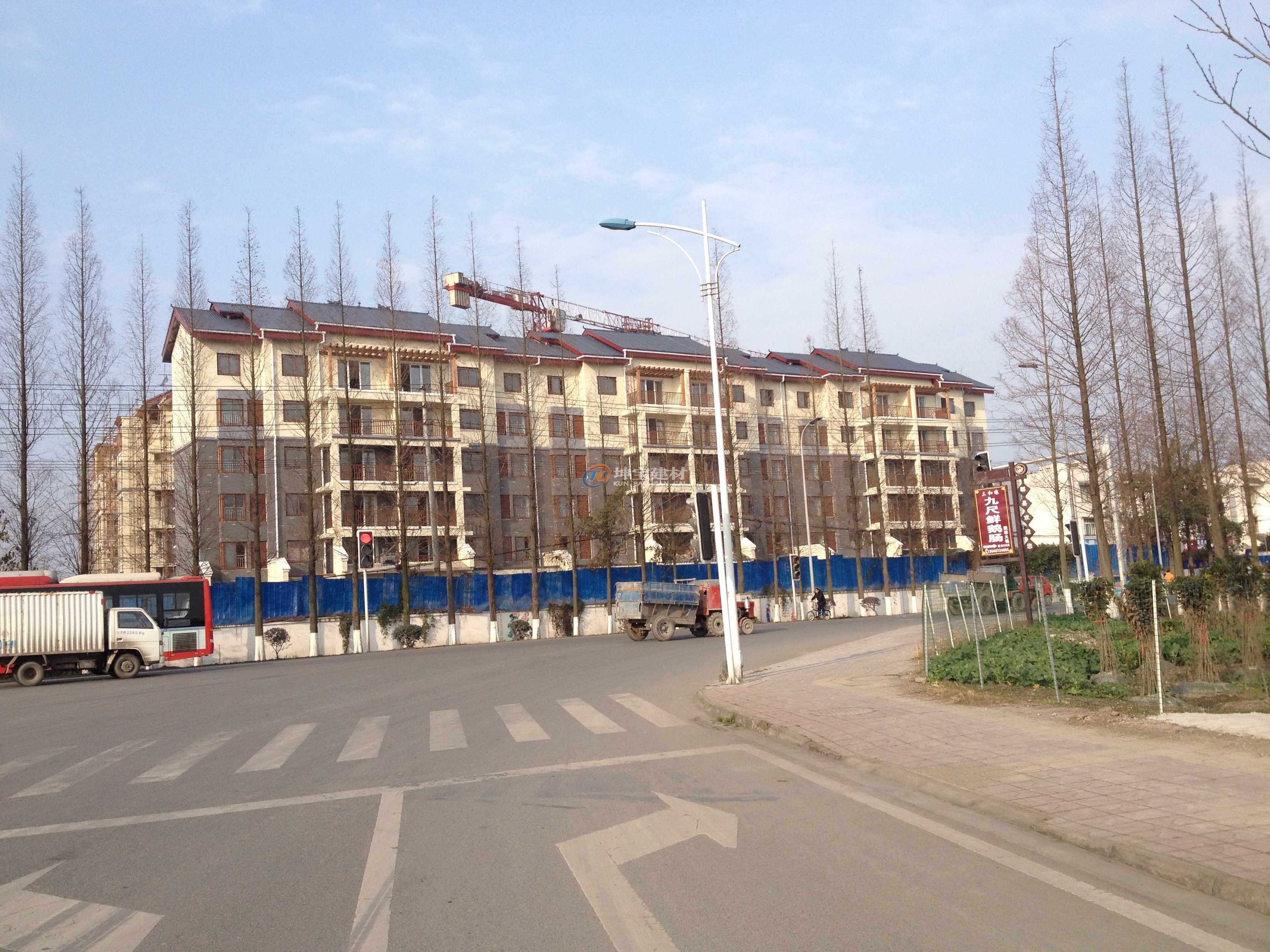 郫县唐昌建丰安置小区全貌m