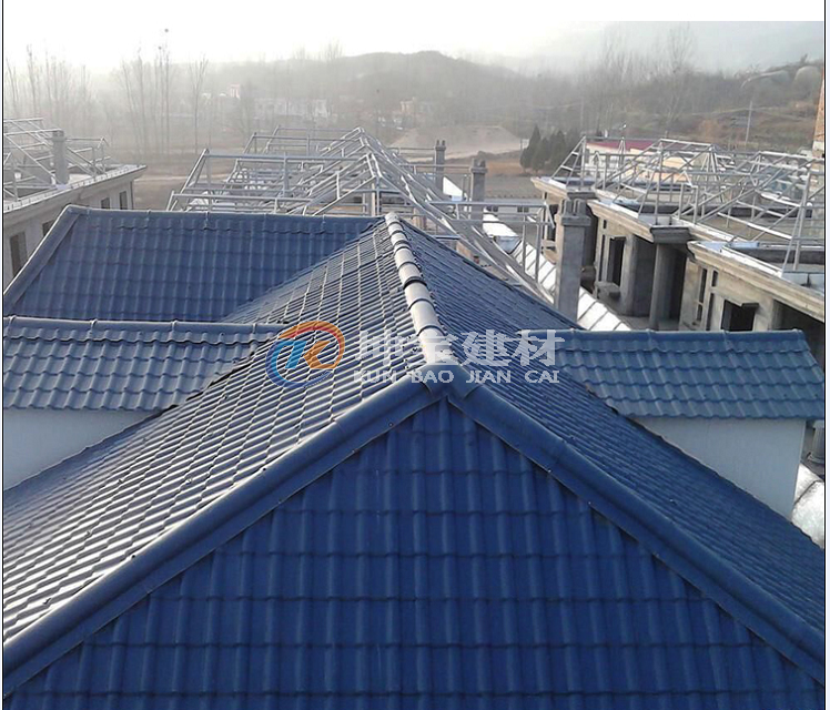 合成树脂瓦被广泛使用在平改坡工程中